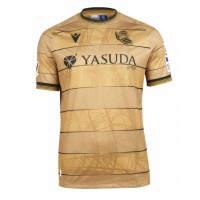 Maglia Calcio Real Sociedad Takefusa Kubo #14 Seconda Divisa 2024-25 Manica Corta